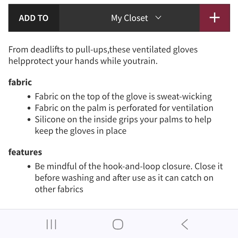 Lululemon Teal Fingerless Workout Gloves - Picture 4 of 4